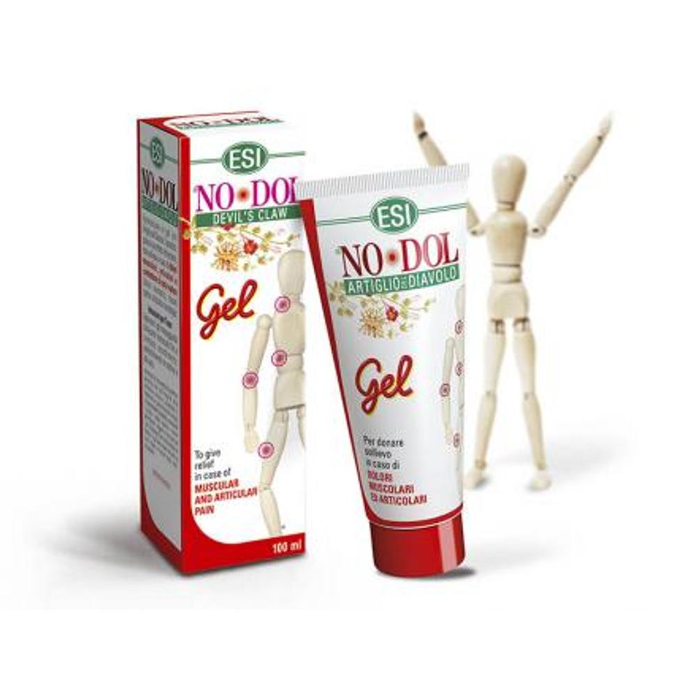 ESI® NO•DOL Ördögkarom izom- és ízület gél - Fájdalomcsillapító hatású CE/Orvostechnikai eszköz.
