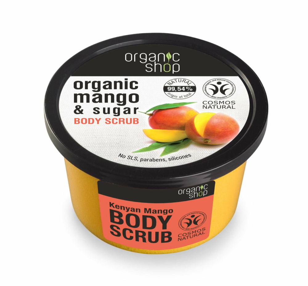 Organic Shop Cukros testradír "Kenyai mangó"