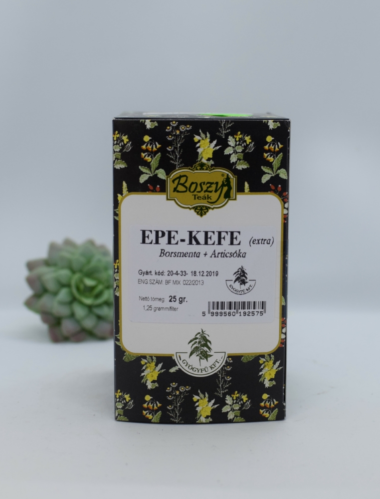 Boszy Epe-kefe teakeverék, borsmenta+articsóka 20x1,25g