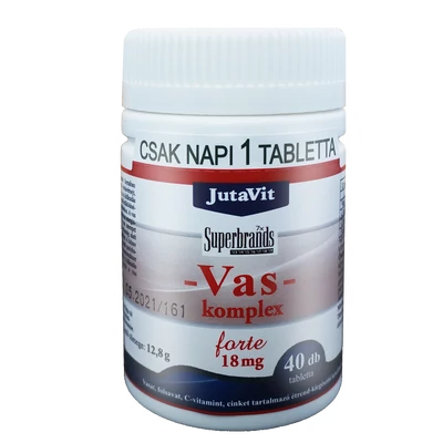 JutaVit Vas komplex forte 18mg 40x