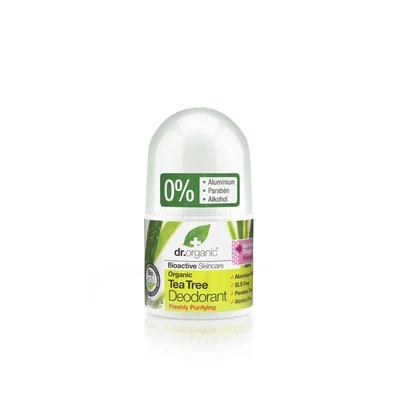 Dr. Organic Golyós dezodor Bio teafával • 50 ml