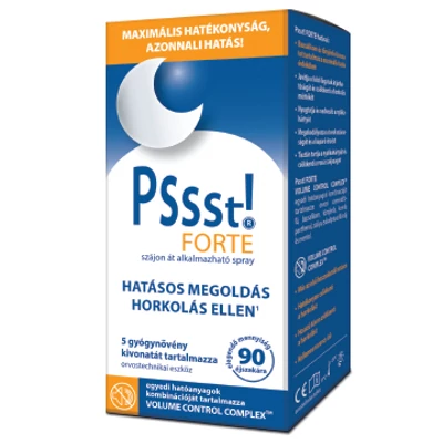 Pssst! Forte – Hatásos megoldás horkolás ellen