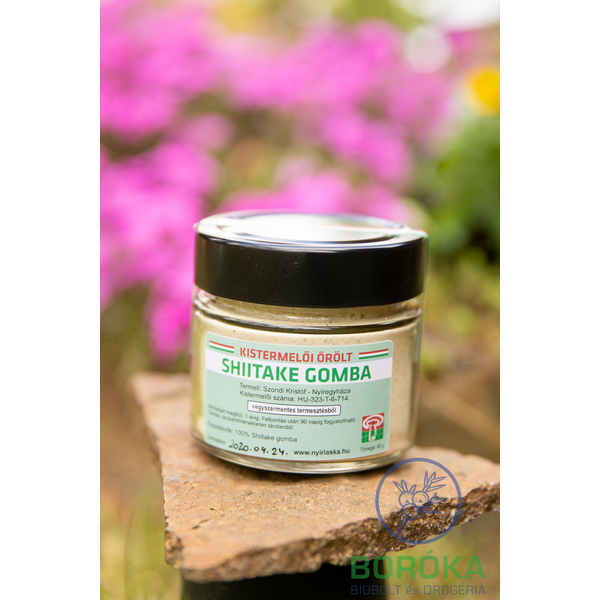Bio shiitake gomba őrlemény 30 g