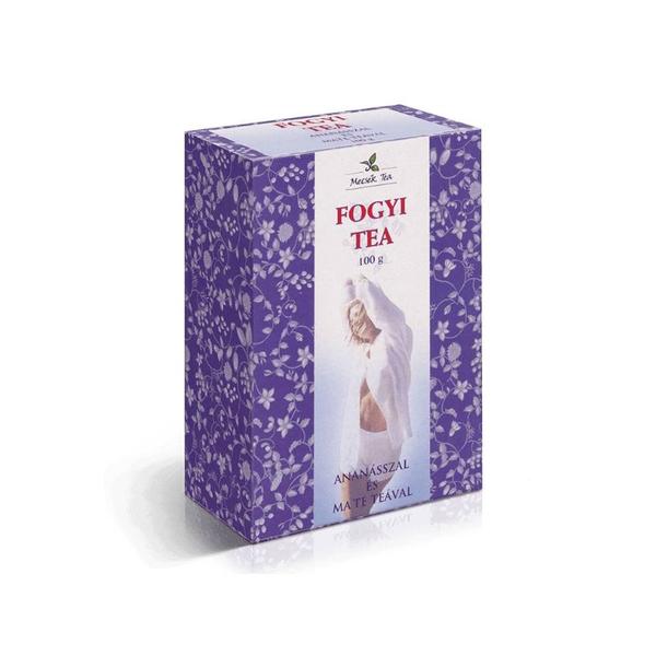 Mecsek Fogyi tea ananásszal és mate teával 100g