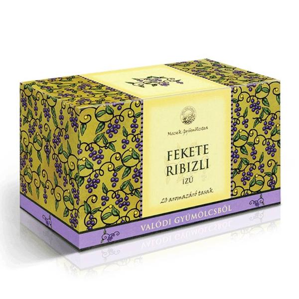 Mecsek Gyümölcstea feketeribizli filteres 20x