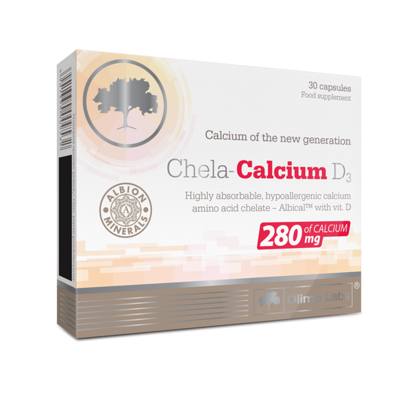 Olimp Labs Chela-Calcium D3 - A KIVÁLÓAN FELSZÍVÓDÓ KALCIUM