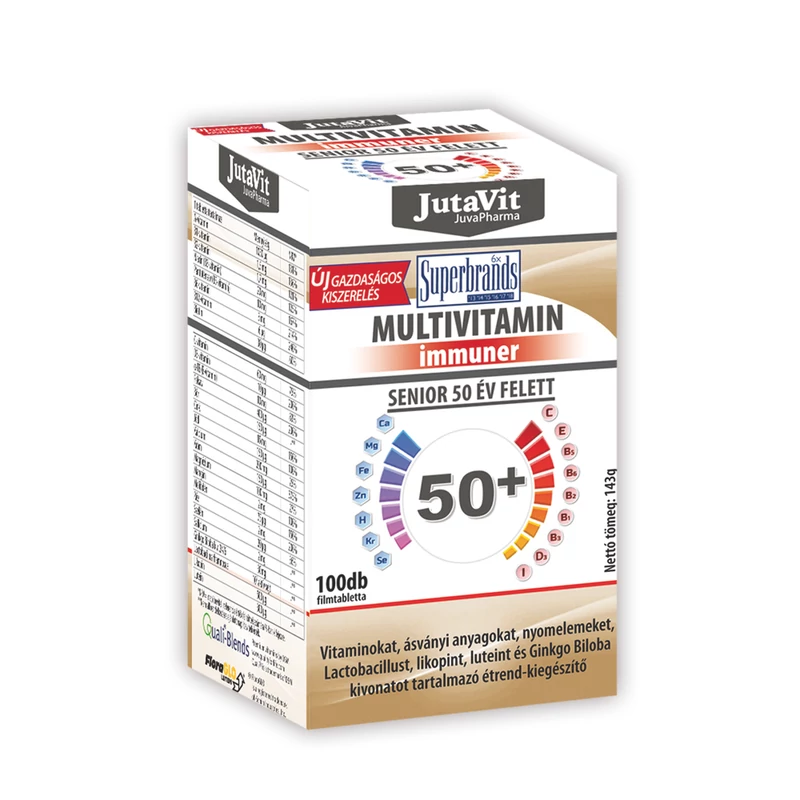 JutaVit Multivitamin 50+ Senior 45x