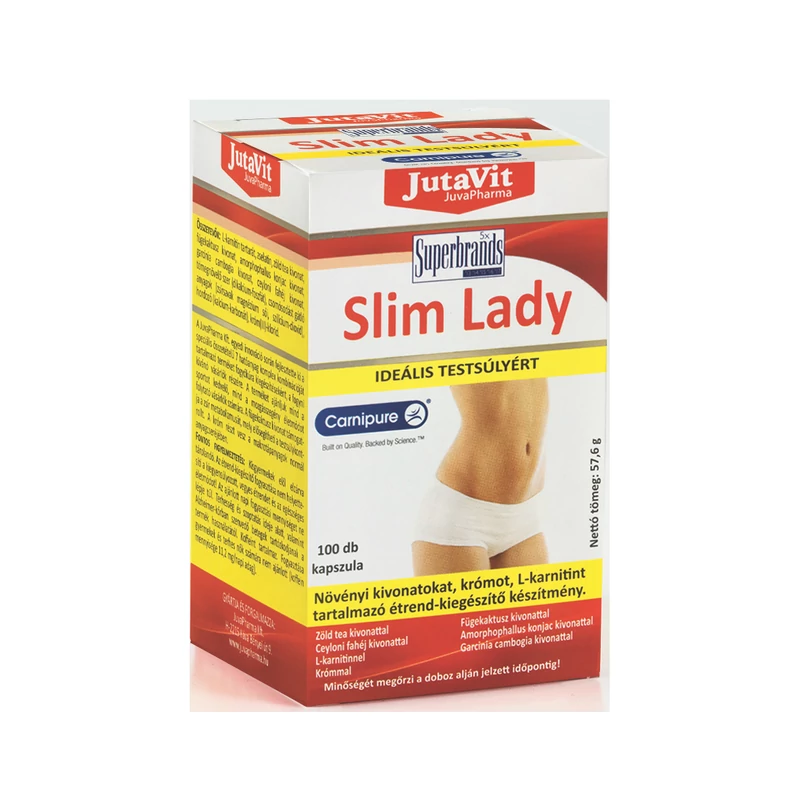 Jutavit kapszula Slim Lady Fat Burner 100x