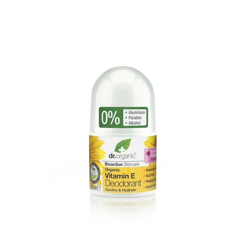 Dr. Organic Golyós dezodor Bio E-vitaminnal • 50 ml