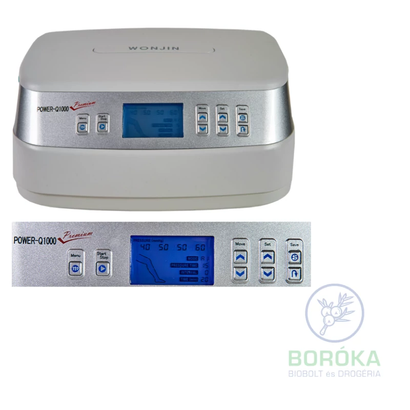 Power Q-1000 Premium nyirokmasszázs gép