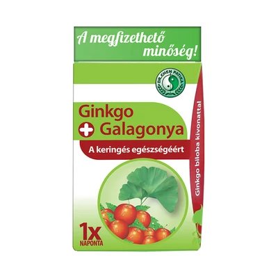 Dr.Chen Ginkgo és galagonya kapszula C vitaminnal 100x