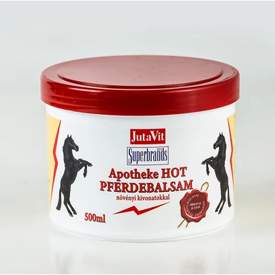 Jutavit Apotheke Hot Pherdebalzsam Piros 500ml