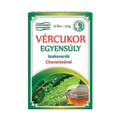 Dr.Chen Vércukor egyensúly teakeverék charanteával 20x2,65g