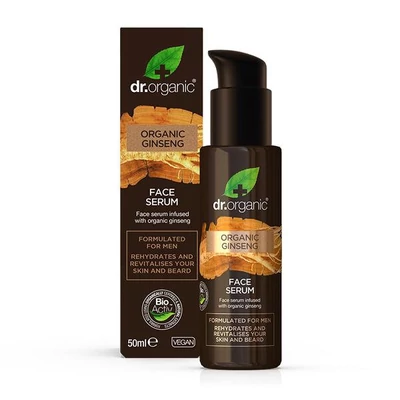Dr. Organic Men Arcszérum bio ginzenggel • 50ml