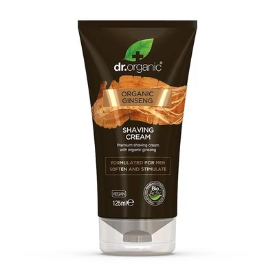 Dr. Organic Men Borotvakrém bio ginzenggel • 125ml