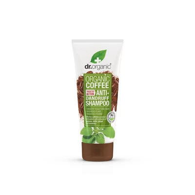 Dr. Organic Korpásodás elleni sampon bio kávéval • 200ml