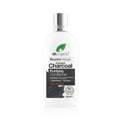 Dr. Organic Mélytisztító kondicionáló aktív szénnel • 265 ml