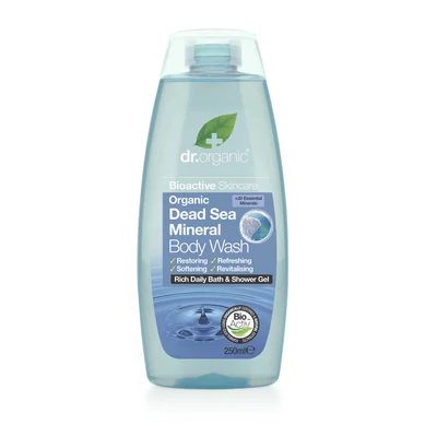 Dr. Organic Tusfürdő bioaktív Holt-tengeri ásványokkal • 250 ml