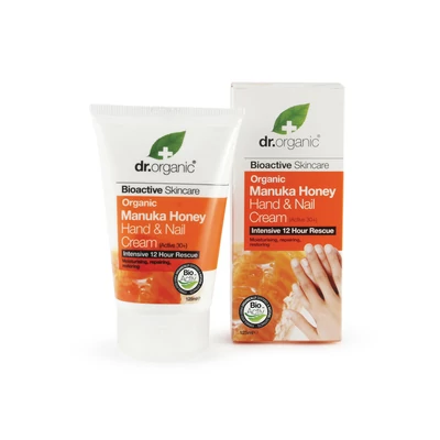 Dr. Organic Kéz- és körömápoló Bio manuka mézzel • 125 ml