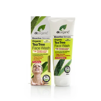 Dr. Organic Arclemosó bioaktív teafaolajjal • 200 ml