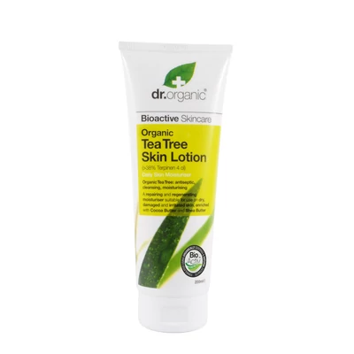 Dr. Organic Testápoló Bio teafával • 200 ml