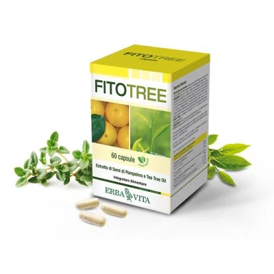 ErbaVita® FitoTree kapszula 60x - Mikrokapszulázással készült, a folyamatos hatóanyag leadásért.