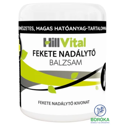 HILLVITAL fekete nadálytő BALZSAM 250ml