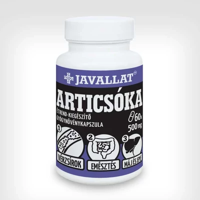 Javallat articsóka kapszula 60x