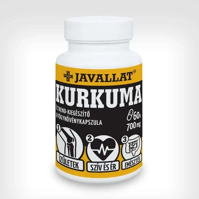 Javallat kurkuma kapszula 60x