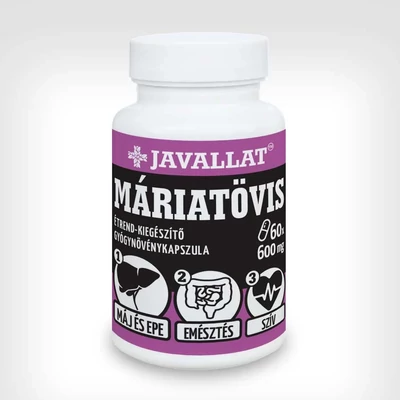 Javallat Máriatövis kapszula 60x