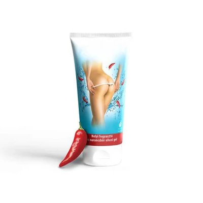 Natur Tanya® Chilli gél - Helyi fogyasztó és narancsbőr elleni gél. Bőrfeszesítő és alakformáló hatás a kevesebb cellulitért.