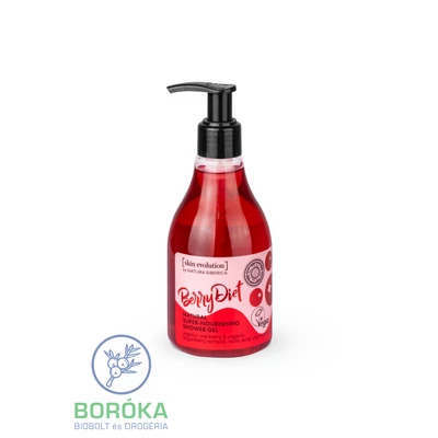 Skin Evolution Tápláló tusfürdő gél "Berry Diet" 260ml