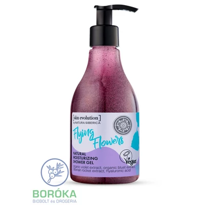 Skin Evolution Hidratáló tusfürdő gél "Flying Flowers" 260ml