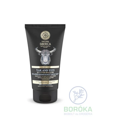 Natura Siberica Borotválkozás utáni hűsítő gél férfiaknak • 150ml