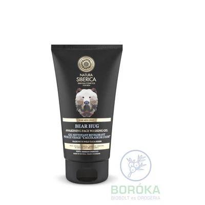Natura Siberica Frissítő arcisztító gél férfiaknak • 150ml