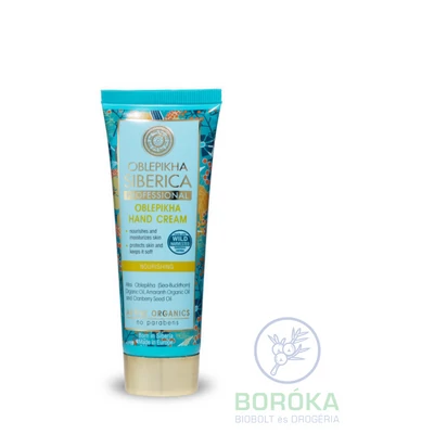 Natura Siberica Homoktövis kézkrém • 75ml
