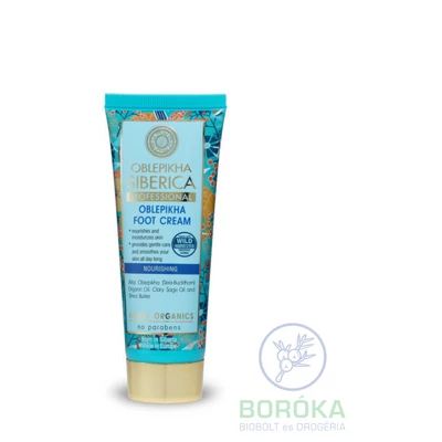 Natura Siberica Homoktövis lábápoló krém • 75ml