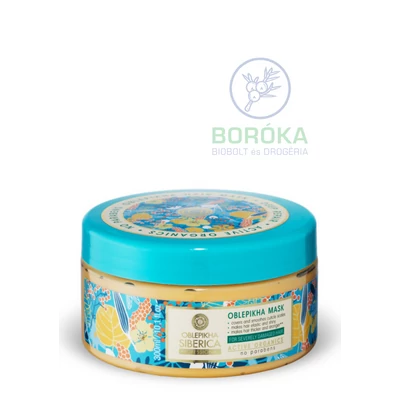 Natura Siberica Homoktövis regeneráló hajpakolás igénybevett hajra • 300ml