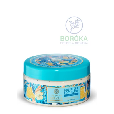 Natura Siberica Homoktövis tápláló testvaj • 300ml