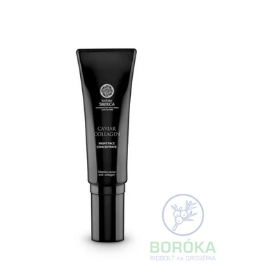 Natura Siberica Caviar Collagen Éjszakai arckrém koncentrátum • 30ml