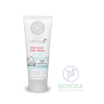 Natura Siberica Little Siberica Babakrém mindennapi használatra • 75 ml