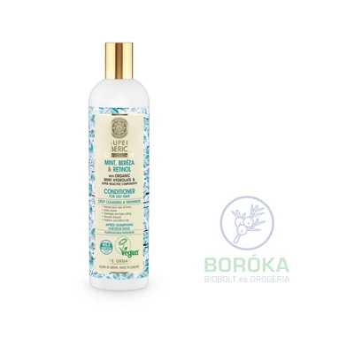 Natura Siberica Mélytisztító frissítő hajkondicionáló zsíros hajra • 400 ml