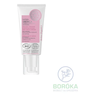 Natura Siberica Virágvízalapú Arckontúr-megemelő bio krém érett bőrre (Age defying)