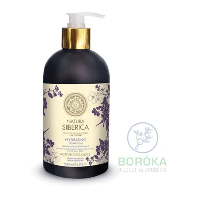 Natura Siberica Hidratáló krémszappan • 500ml