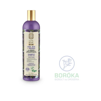 Natura Siberica Hidratáló dúsító sampon gyenge hajra • 400 ml