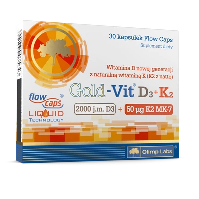 Olimp Labs Gold-Vit® D3+K2 2000 IU