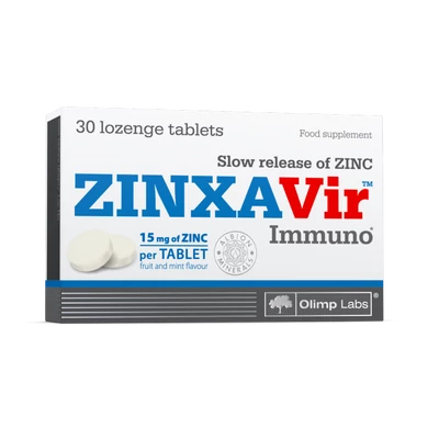 ZINXAVir Immuno - Szájban oldódó ionos cink 