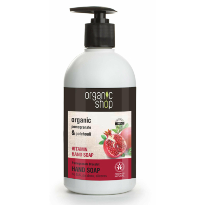 Organic Shop Vitaminos folyékony szappan "Gránátalma ölelés"