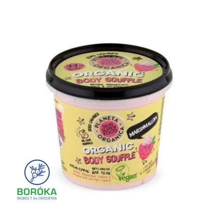 Skin Super Good Természetes testápoló szuflé “Málnás pehelycukor” 360ml