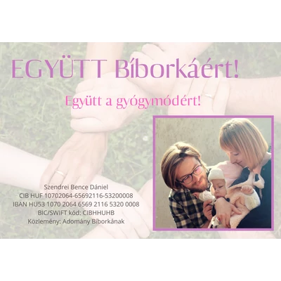 Adomány Bíborkának